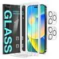 thumbnail image 1 of Purity (5 in 1) 3 Pack Screen Protector + 2 Pack Camera Lens Protector for iPhone 14 Pro Max, 1 of 6