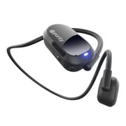 Purity Air Open Ear Headphones - True Air Conduction Wireless Bluetooth Open Ear Earbuds with Dual Mic for iPhone/Android - Secured Long Wearing Comfort, Sports Sweat Resistant Black/Black