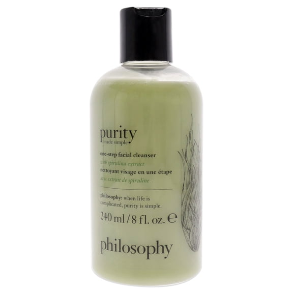 Purity Made Simple One Step Facial Cleanser - Spirulina Extract by Philosophy for Unisex - 8 oz Cleanser