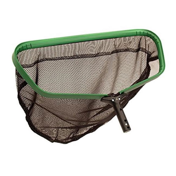 Purity Pool GTRB 24 x 24 in. Aluminum Alloy Frame Gator Leaf Rake, Black