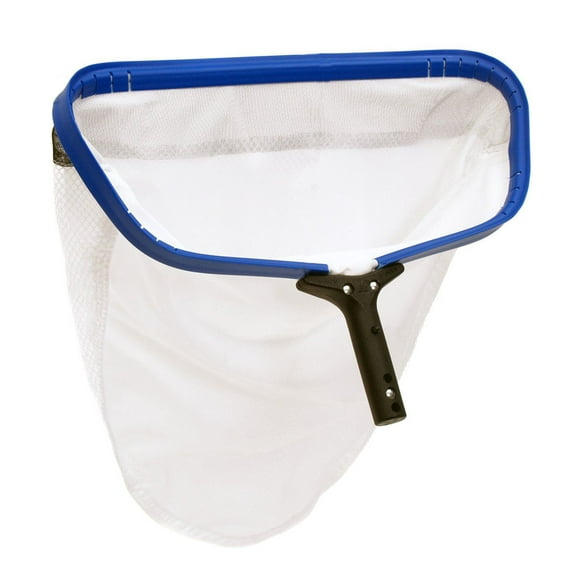 Purity Pool ULSLT Ultra-Lite 18-Inch Lightweight Professional Leaf Rake, Silt Model,Blue/White