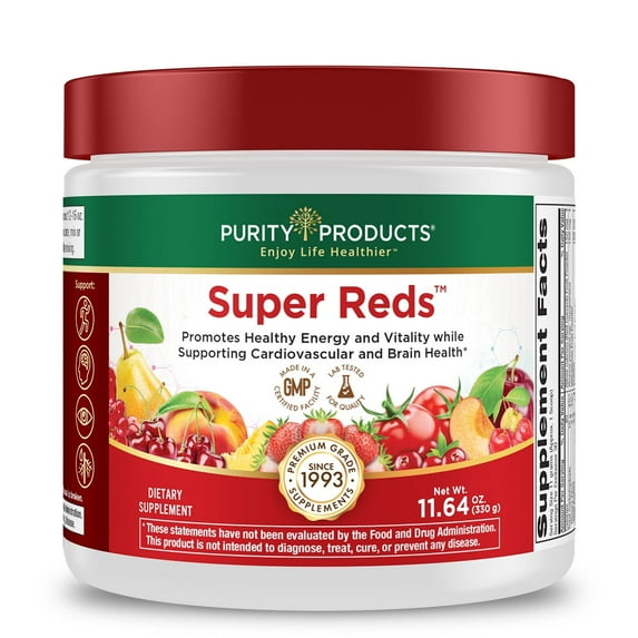 Purity Products - Super Reds Formula 12.11 Oz - 30 Day Supply