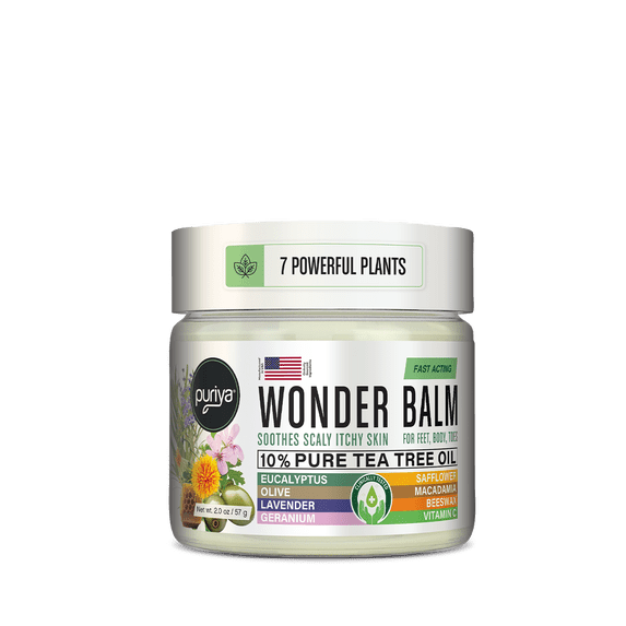 Puriya BEST Antifungal Balm, Natural formula for Athletes Foot, Ringworm, Jock Itch and Fungal Infections.