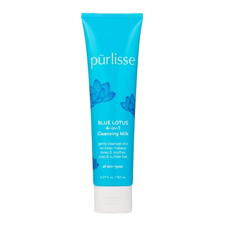 Purlisse Blue Lotus 4~in~1 Cleansing Milk