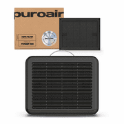 PuroAir 100i HEPA Air Purifier and One HEPA Air Filter - Covers Up To 550 Sq Ft - Filters Up To 99.9% of Pollutants, Smoke, Pollen, Dust - Quiet HEPA Air Filter - Air Purifiers for Bedroom