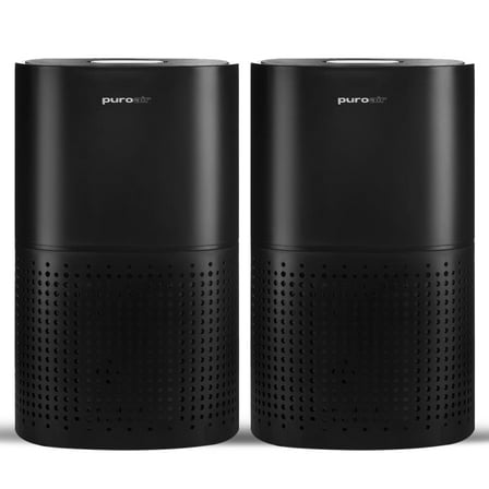 PuroAir 240 HEPA Air Purifiers for Home Large Rooms - Covers 1,000 Sq Ft (2 Pack)