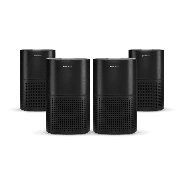 PuroAir 240 HEPA Air Purifiers for Home Large Rooms - Covers 1,000 Sq ft (4 Pack)
