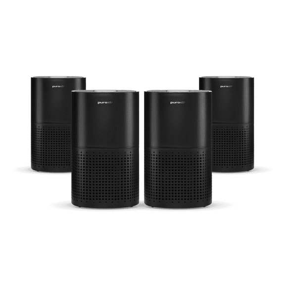 PuroAir 240 HEPA Air Purifiers for Home Large Rooms - Covers 1,000 Sq Ft (4 Pack)