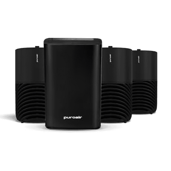 PuroAir Whole Home Bundle HEPA Air Purifiers for Home Large Rooms - Covers up to 3,800 sq ft