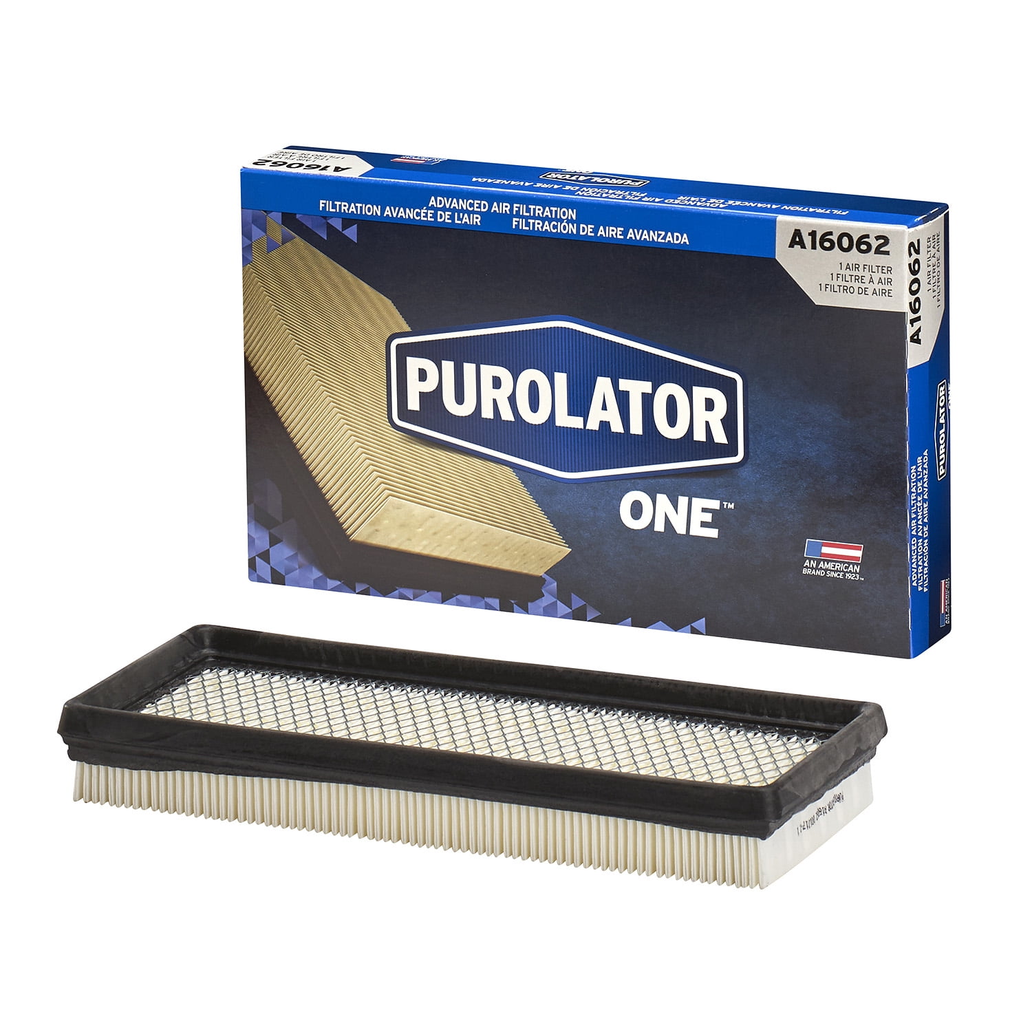 Purolator Advanced Engine Air Filter Purolator ONE A16062 for Smart Fortwo