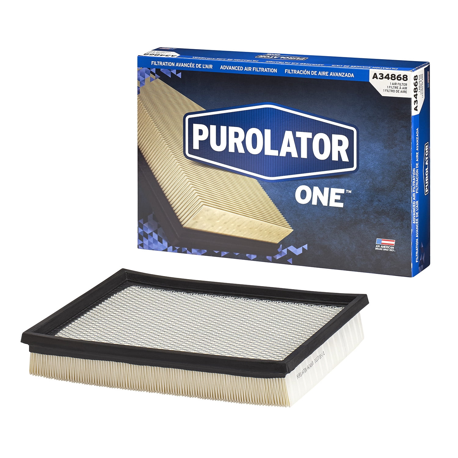 Purolator Advanced Engine Air Filter Purolator ONE A34868 for Saab 45172