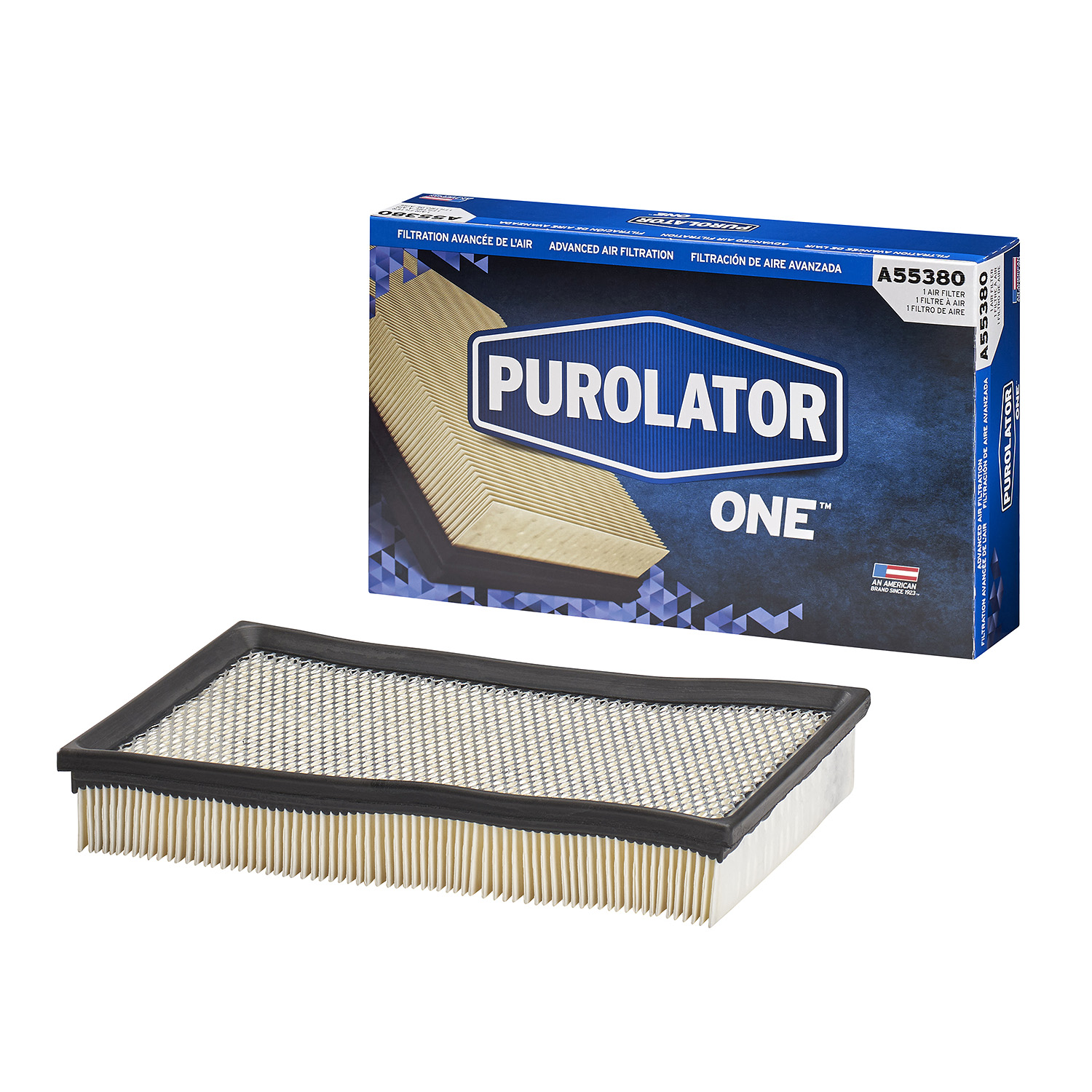 Purolator Advanced Engine Air Filter Purolator ONE A55380 for Jaguar