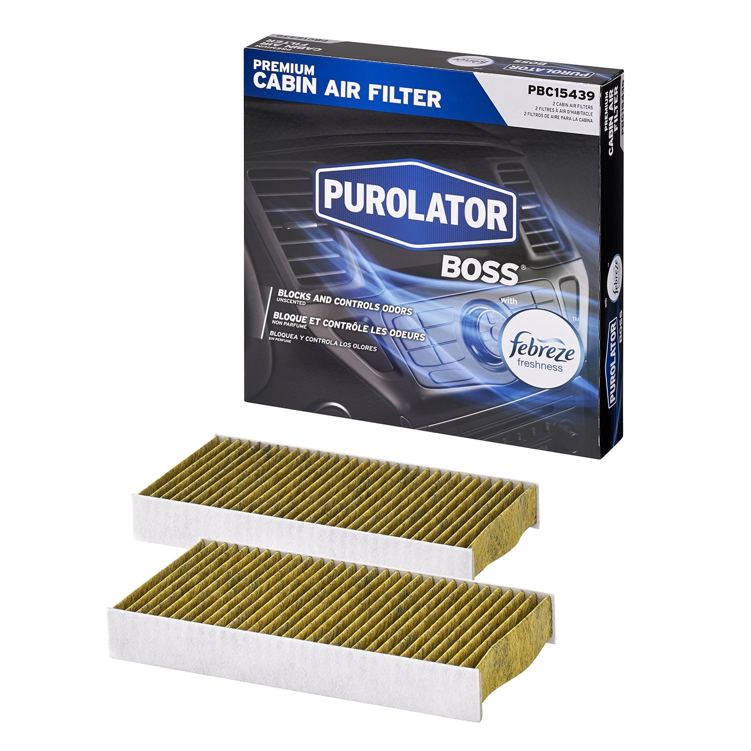 Purolator Cabin Air Filter with Febreze Freshness Purolator BOSS