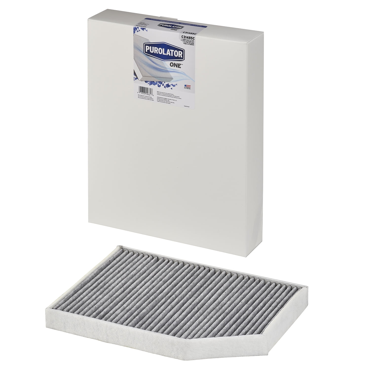 Purolator Carbon Activated Cabin Air Filter Filtration