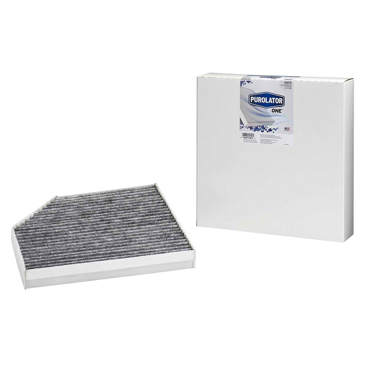 Purolator Carbon Activated Advanced Cabin Air Filter Purolator ONE