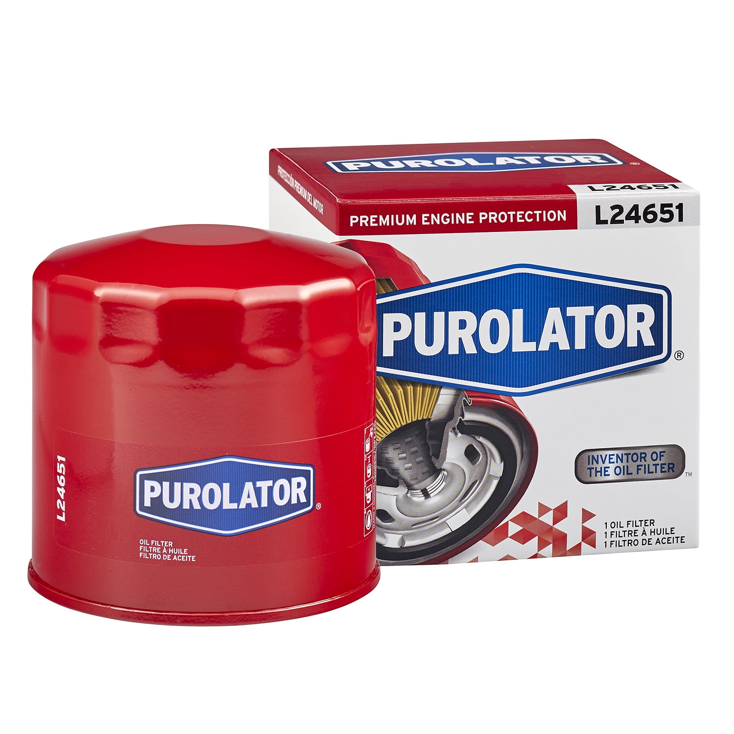 Purolator L24651 Purolator Premium Engine Protection Oil Filter Fits
