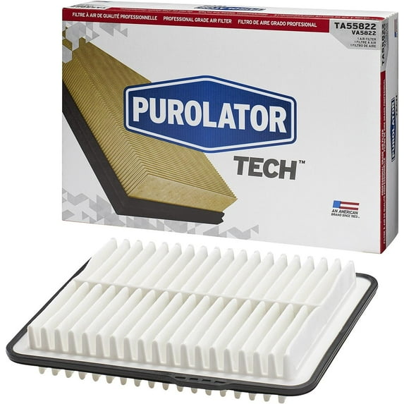 Purolator TA55822 Purolator Tech Air Filter Fits select: 2008-2012 CHEVROLET COLORADO, 2008-2010 HUMMER H3