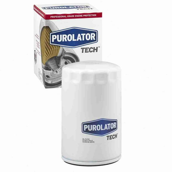 Purolator TECH Engine Oil Filter compatible with Chevrolet K1500 Suburban 5.7L V8 1992-1999