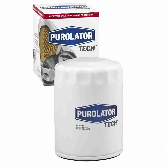 Purolator TECH Engine Oil Filter compatible with Jaguar XJ8 4.0L 4.2L V8 1998-2009