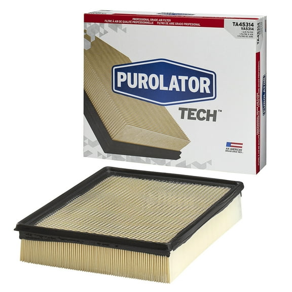Purolator Tech TA45314 Air Filter Fits select: 1999-2019 CHEVROLET SILVERADO, 2000-2018 CHEVROLET TAHOE