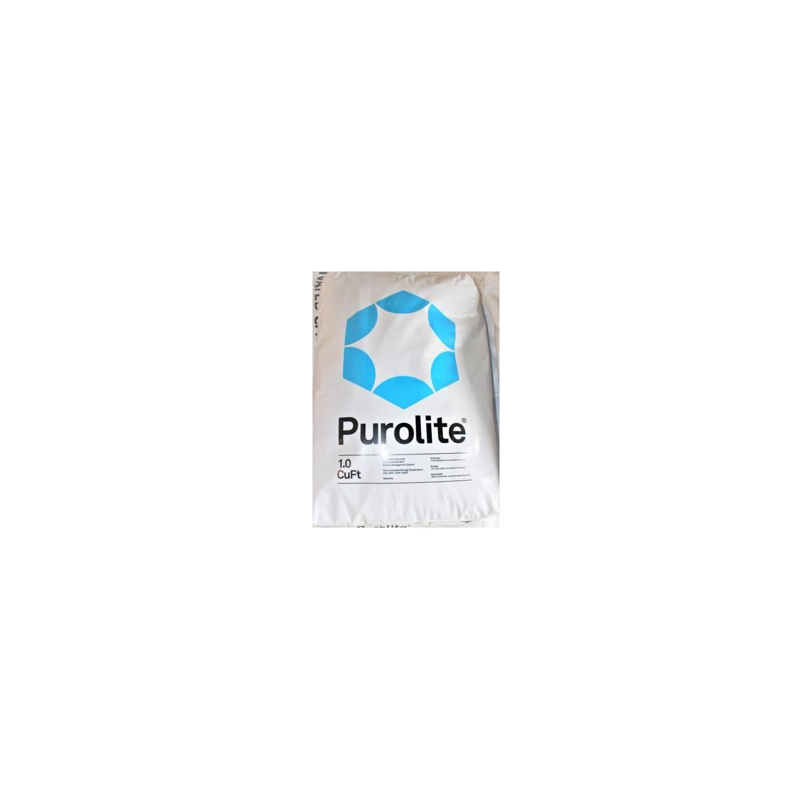 Purolite C100E Cationic Resin Replacement for Water Softener 1 CuFt