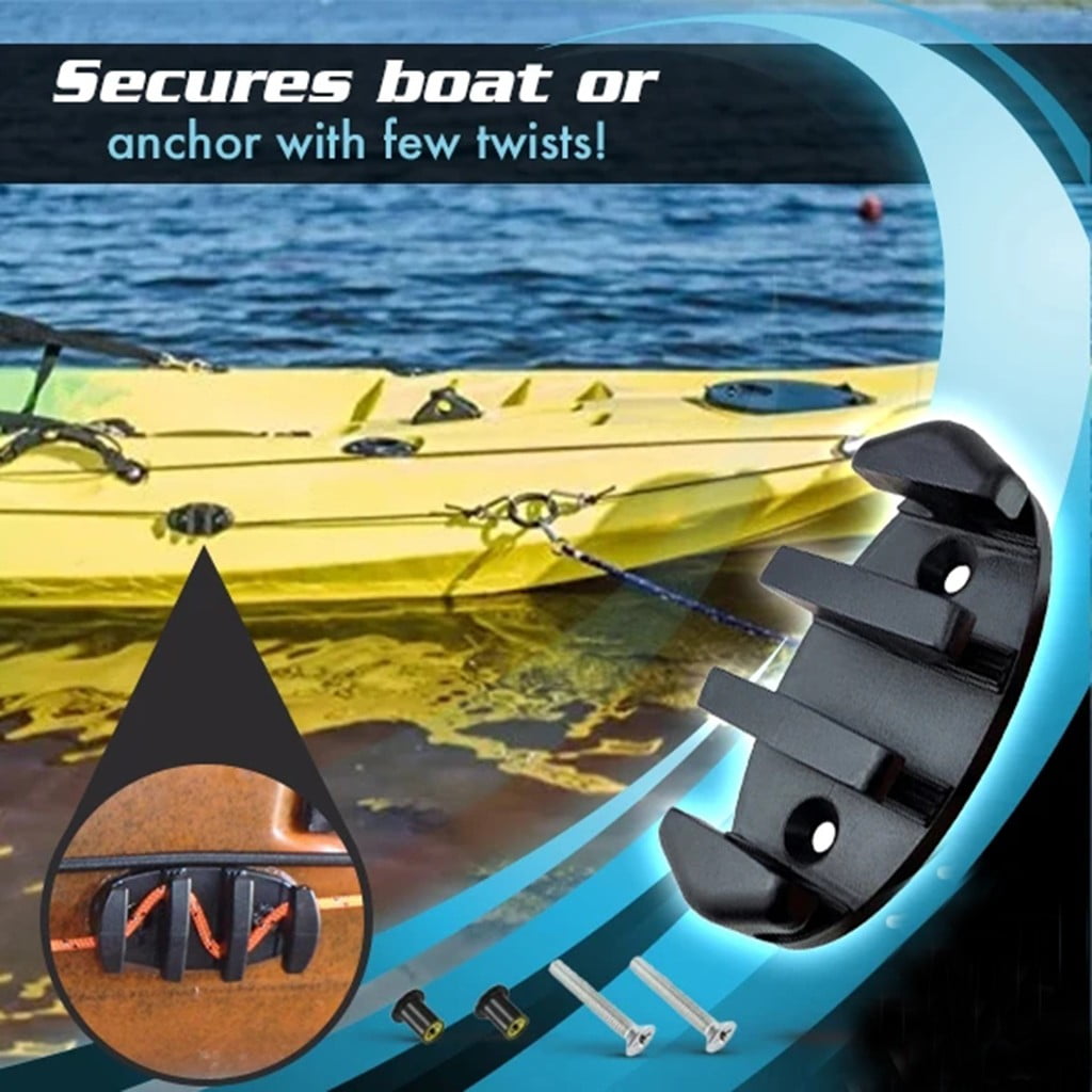 Purowzwe Kayak Zig Zag Anchor Cleat Anchor Cleat for Kayak Canoe Deck