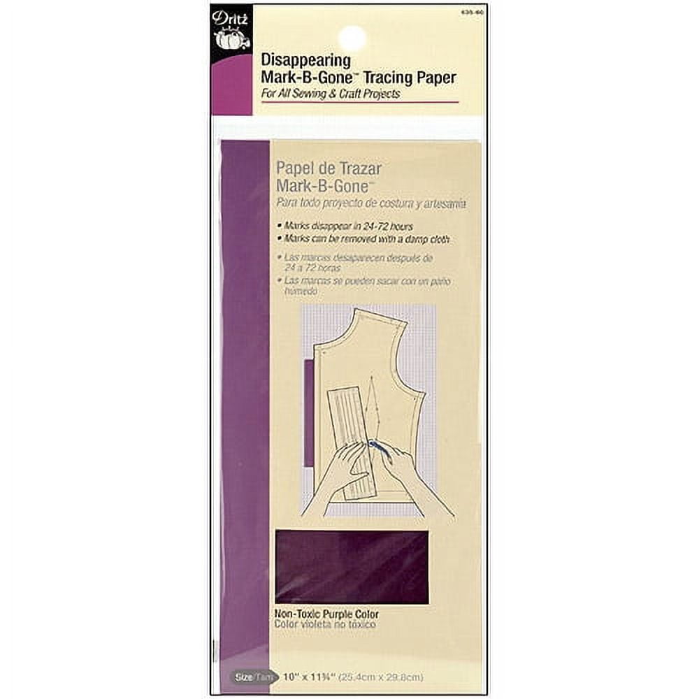 Disappearing MarkBGone Tracing Paper 10""X11""Pur