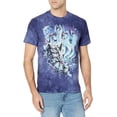 thumbnail image 1 of Purple 100% Cotton Find 10 Wolves Realistic Graphic T-Shirt, 1 of 4