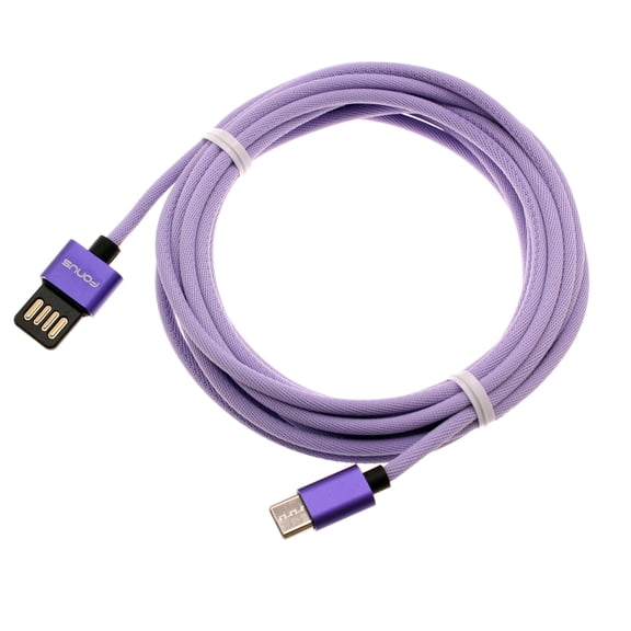 Purple 10ft USB-C Cable for HMD Vibe/Skyline - Extra Long Fast Charger Power Cord Type-C Sync for HMD Vibe/Skyline