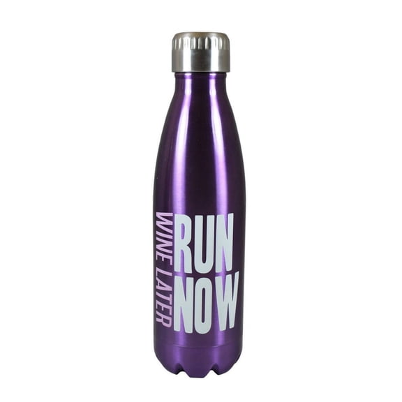 Purple 17oz Vacuum Insulated Stainless Steel Water Bottle Thermo Sport Flask