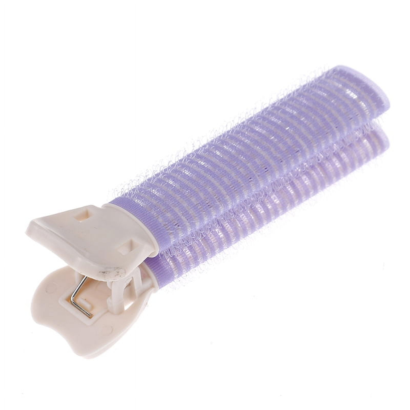 (Purple) 1Pcs Hair Curler Clip Self Grip Volume Hair Root Fluffy Clip