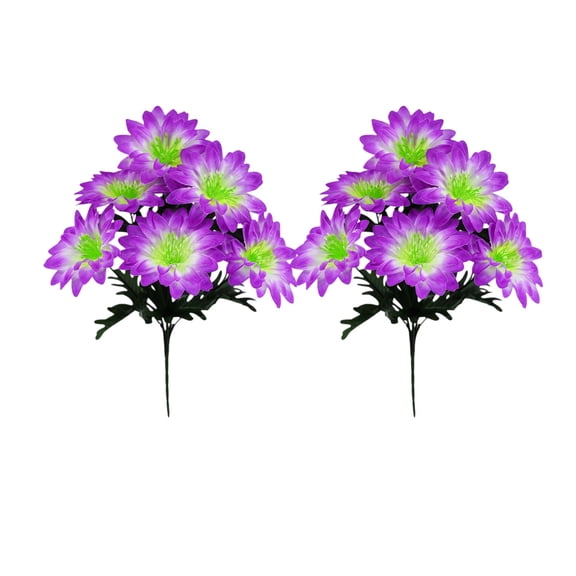 Purple 2 Pcs Artificial Peony Flowers For Weddings Parties Events Home Decor Vases And Floral Arrangements 13.78 Inches Plastic Material