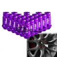 thumbnail image 1 of Purple 20 PCS M12X1.5mm Screw Lug Nuts Short Tuner Aluminum Wheels Rims Cap WN01 Mi2KA, 1 of 6
