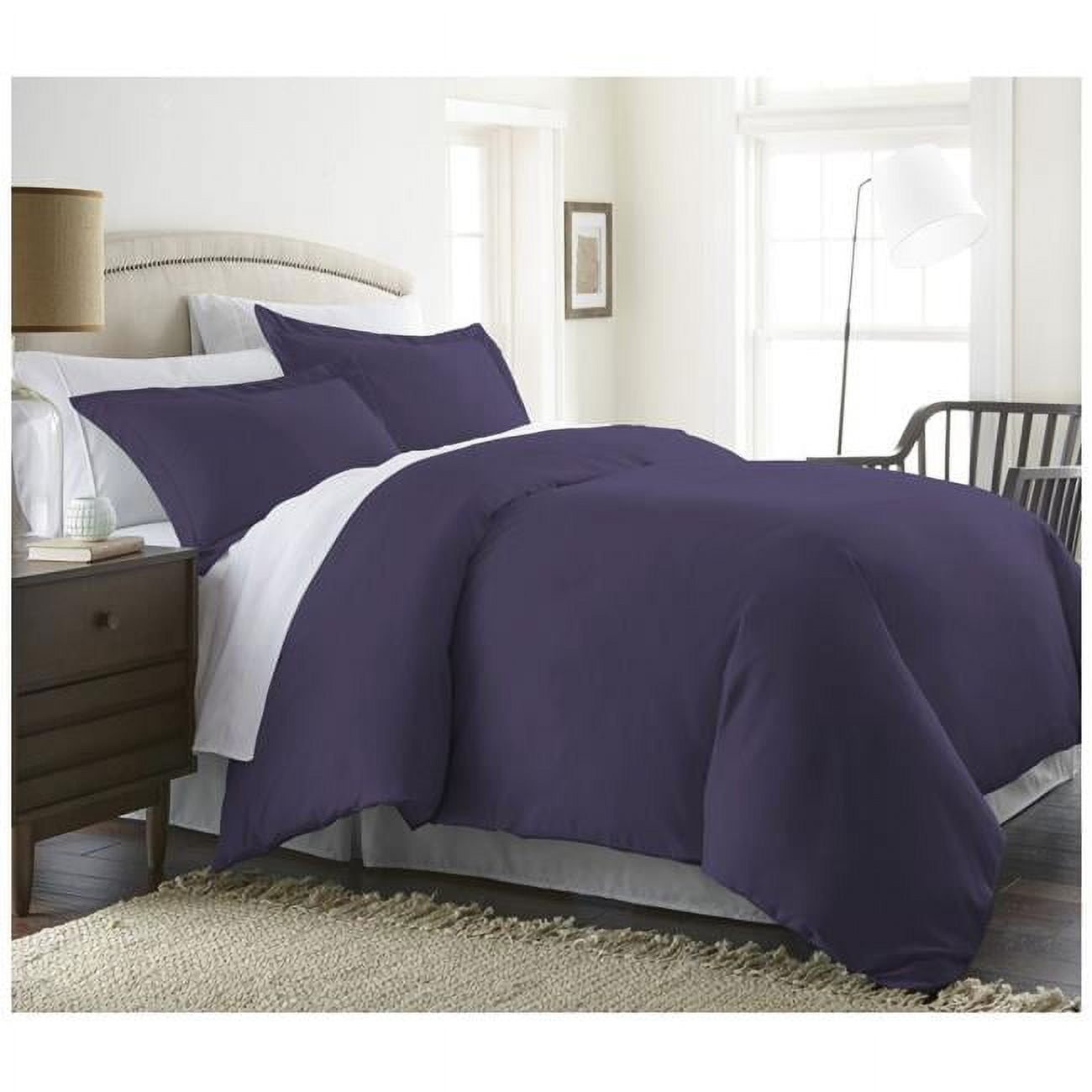King Purple Ultra Soft Microfiber Duvet Cover Set