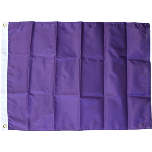 Purple - 3'x5' Solid Color Nylon Flag