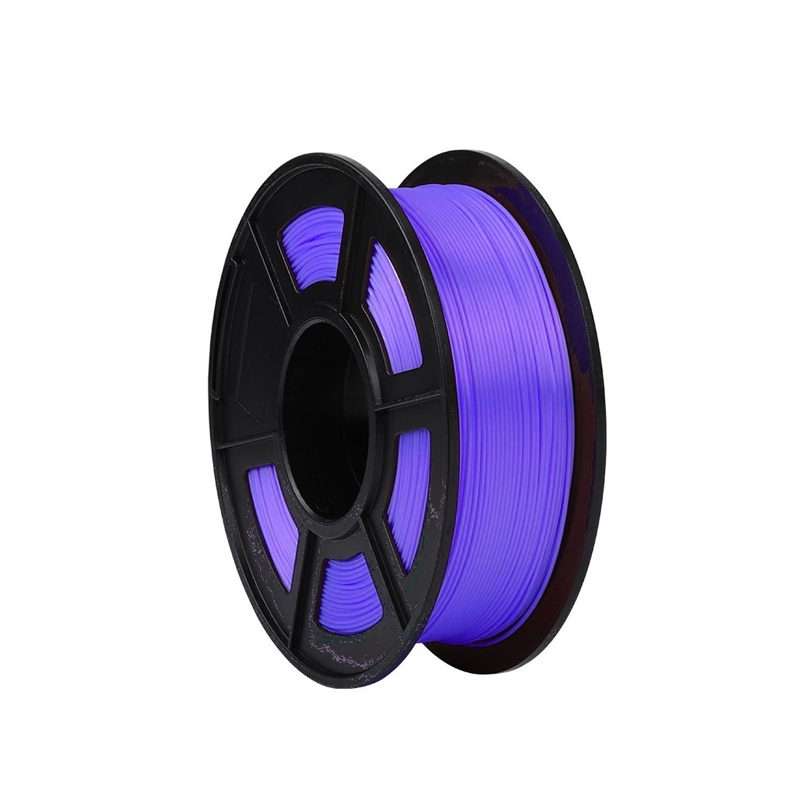 Purple 3D Printer Filament, Solid Opaque Silk PLA, Easy-to-Print, Pack of 1Kg, Dimensional Accuracy 1.75mm +/- 0.02mm