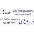 thumbnail image 1 of Purple 48" X 22" Love Without Quote WALL STICKER PAPER QUOTE DECAL ART Vinyl wall art Inspirational quotes and saying home decor decal sticker, 1 of 1