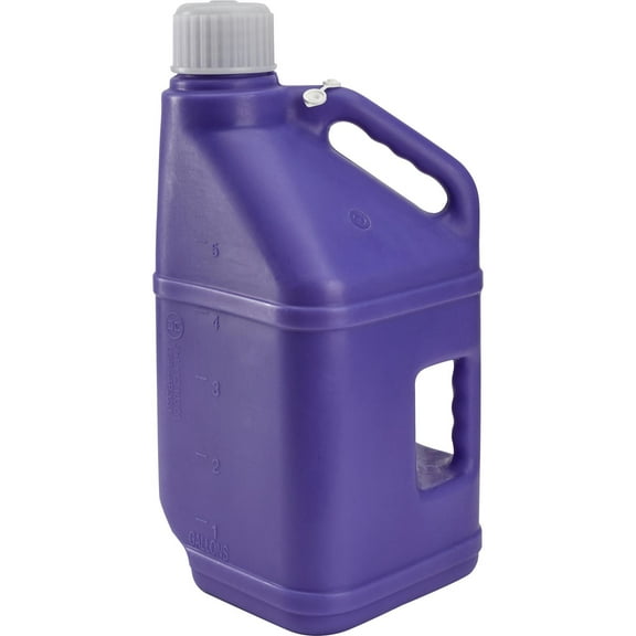 Purple 5 Gal. Two Handle Plastic Utility Jug, 22 x 10.5"