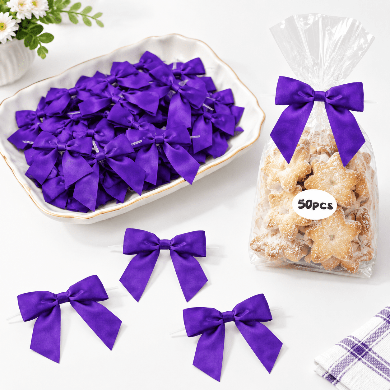Purple 50-Piece 4.5