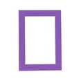 thumbnail image 1 of Purple Acid Free 8x10 Picture Frame Mats with White Core Bevel Cut for 5x7 Pictures - Fits 8x10, 1 of 4