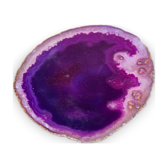 Purple Agate Coaster