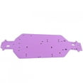 thumbnail image 1 of Purple Aluminum Alloy Chassis Upgrade Parts for 94107, 94111, 94110, 94124 RC Cars, 1 of 8