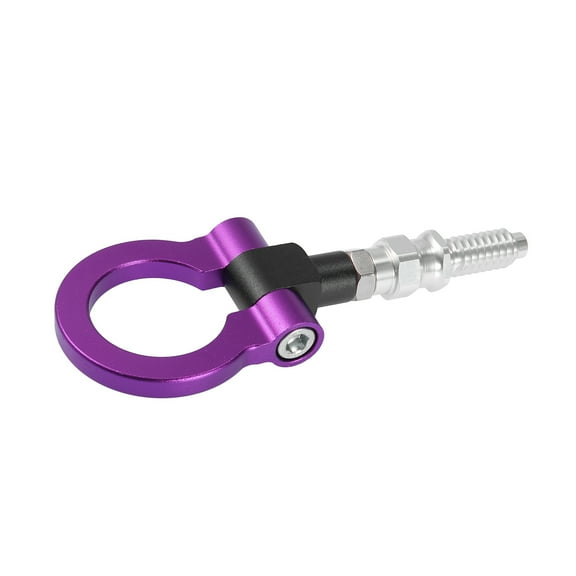 Unique Bargains Purple Aluminum Alloy Front Bumper Tow Hook for BMW 318i 325i 328i 330i