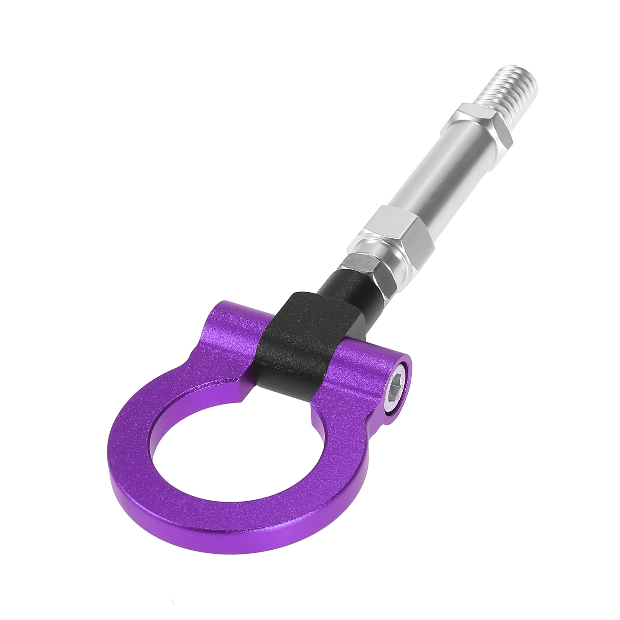 Purple Aluminum Alloy Front Bumper Trailer Towing Eye Tow Hook for
