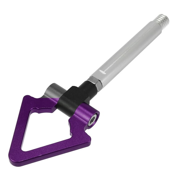 Purple Aluminum Alloy Triangle Shape Front Rear Bumper Trailer Ring Eye Towing Tow Hook Screw for Lexus IS IS250