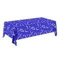 thumbnail image 1 of Purple Aluminum Foil Tablecloth - Cartoon Design, 54X108 Inch Size - For Birthday Party Decorations, Teen Celebrations, Gatherings, Event Supplies, 1 of 6