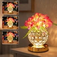 thumbnail image 1 of Purple Artificial Hydrangea Flower Lamp, 3 Color Dimmable Touch Control Night Light, Christmas Birthday Gifts for Women, Artificial Hydrangea Flower Table Lamp Decor Bedroom Bar Coffee Shop Wedding, 1 of 15