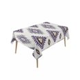 thumbnail image 1 of Purple Aztec Table Cloth, Southwest Boho Abstract Gray Geometric Waterproof Tablecloth for Rectangle Tables, Reusable Washable Fabric Table Cover for Restaurant Kitchen Dining Tables 54"x108", 1 of 6