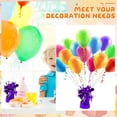thumbnail image 1 of Purple Balloon Weights Metallic Holder Anchors Balloon Holder Weights for for Birthday 2025 Graduation Party Christmas Wedding Celebration Decoration, 1 of 4