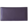 thumbnail image 1 of Purple Basic Leather Checkbook Cover, 1 of 6